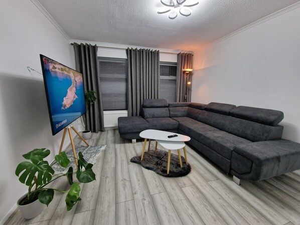 House | Living area | Flat-screen TV