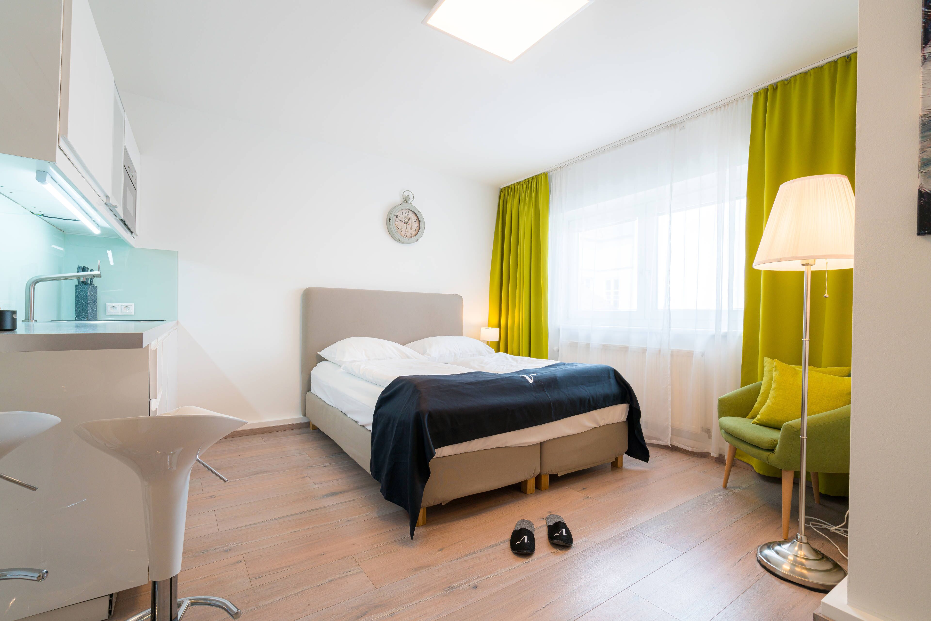 Bügeleisen/Bügelbrett, kostenloses WLAN, Bettwäsche, Rollstuhlgeeignet