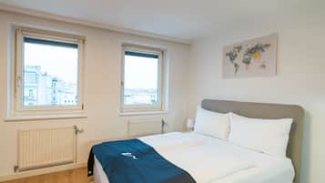 Bügeleisen/Bügelbrett, kostenloses WLAN, Bettwäsche, Rollstuhlgeeignet