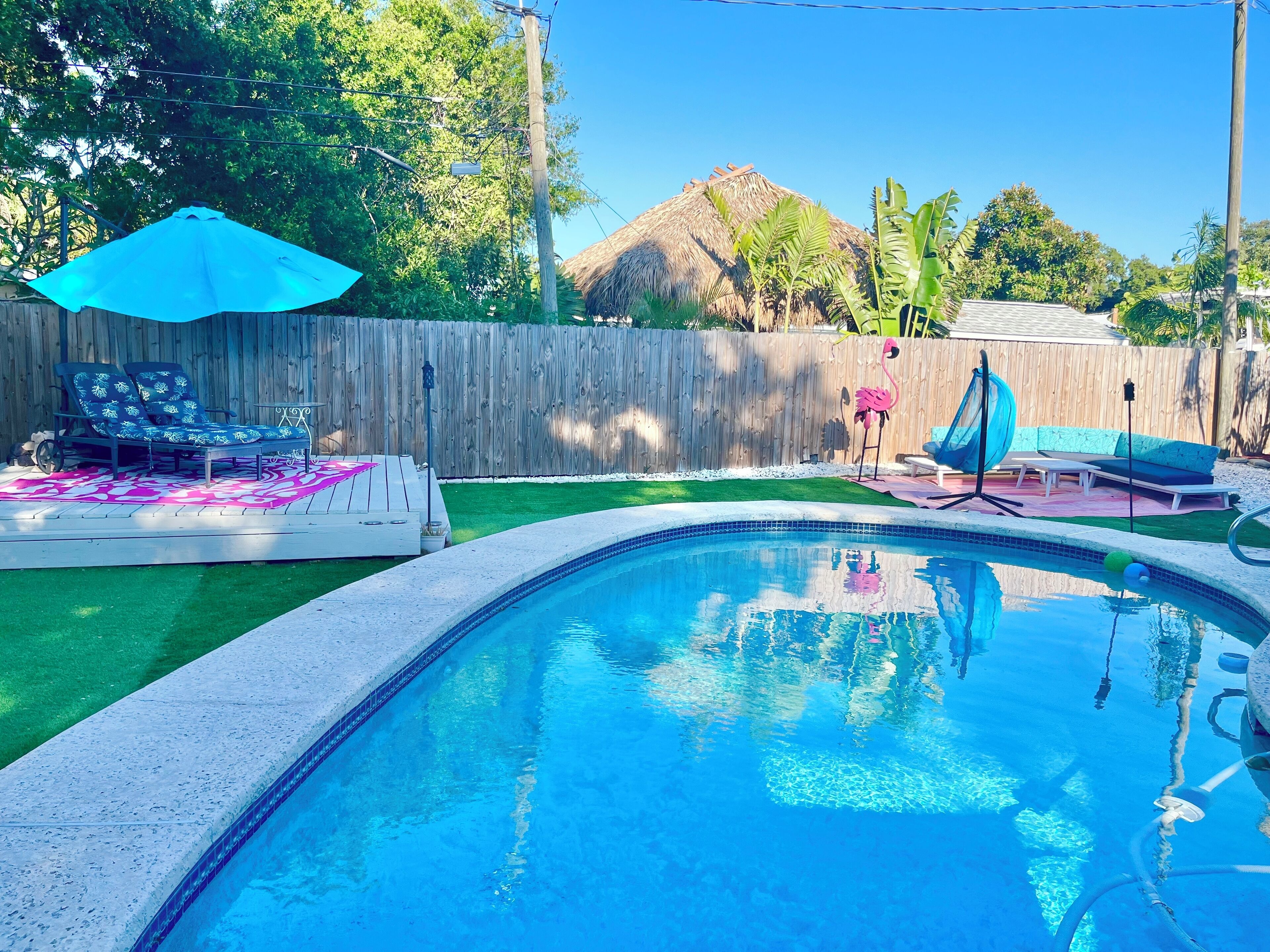 Beach Glamping—retreat to a cozy oasis just minutes from the beach!