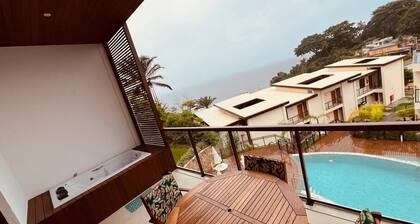 Apartamento Luxo Vista Mar em Morro de São Paulo