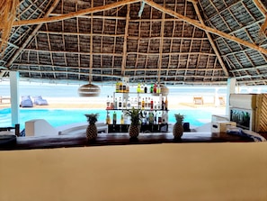 Poolside bar