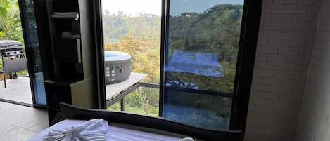 1 habitación y ropa de cama