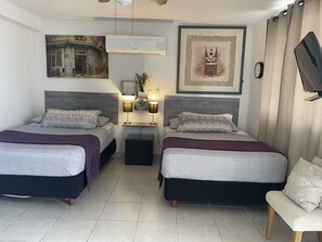 2 bedrooms, premium bedding, in-room safe, individually decorated
