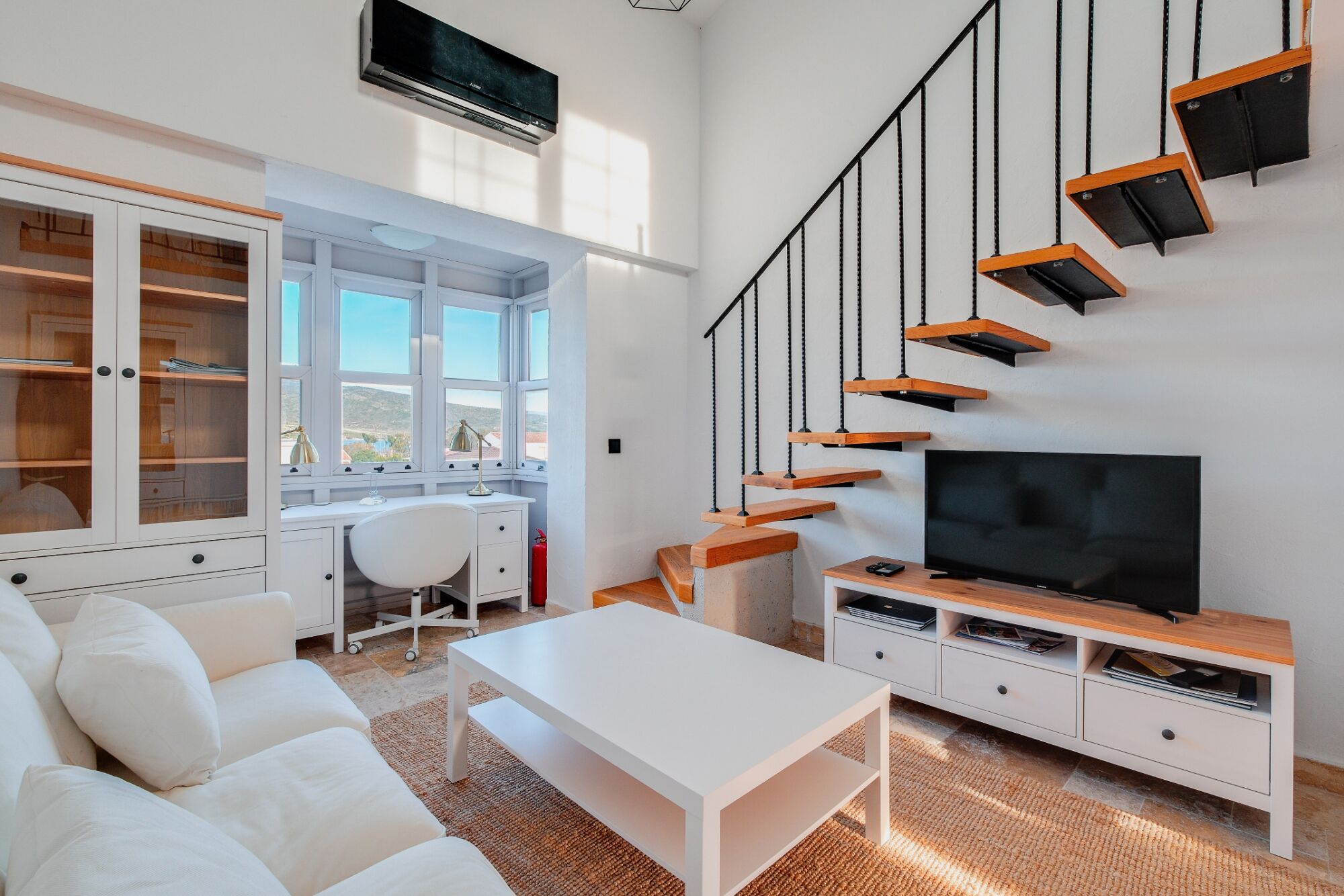 Sea view duplex w terrace in Alacati