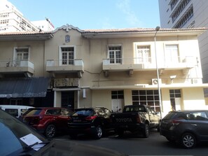 Façade de l’hébergement