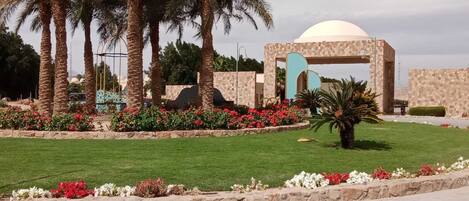 Enceinte de l’hébergement