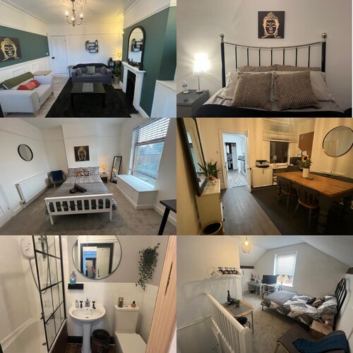Contractors - Families - Couples - 3x Bedrooms + Sofa Bed - Sleeps 8 M1 J26&25