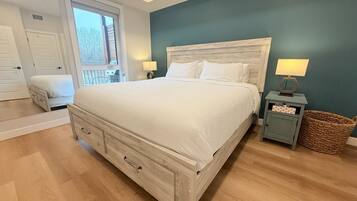 1 bedroom, iron/ironing board, travel crib, free WiFi