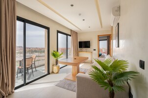 Superior-Apartment | Wohnbereich