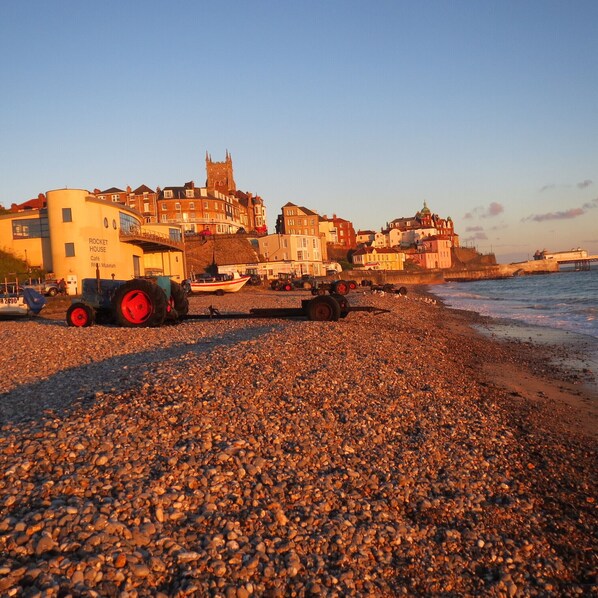 On the beach -
Not for letting
(Cromer)