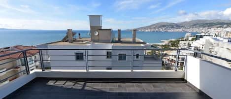 Comfort Apartment, 2 Bedrooms, Kitchen, Sea View | Balcony view