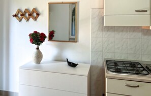 Kylskåp och spishäll