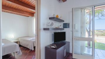 2 slaapkamers, een strijkplank/strijkijzer, gratis wifi, beddengoed