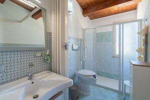Shower, hair dryer