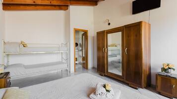 1 camera, Wi-Fi gratuito, lenzuola