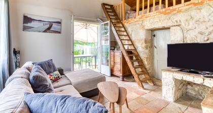 Maison De Campagne avec terrasse privée, jardin privé et Wi-Fi