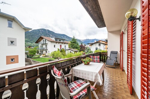 Apartment 'Wohnung Vigiljoch Haus Pfattner' with Mountain View and Balcony