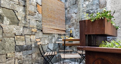 Studio Apartment 'Casa Ciarii 1' with Mountain View, Balcony and Wi-Fi