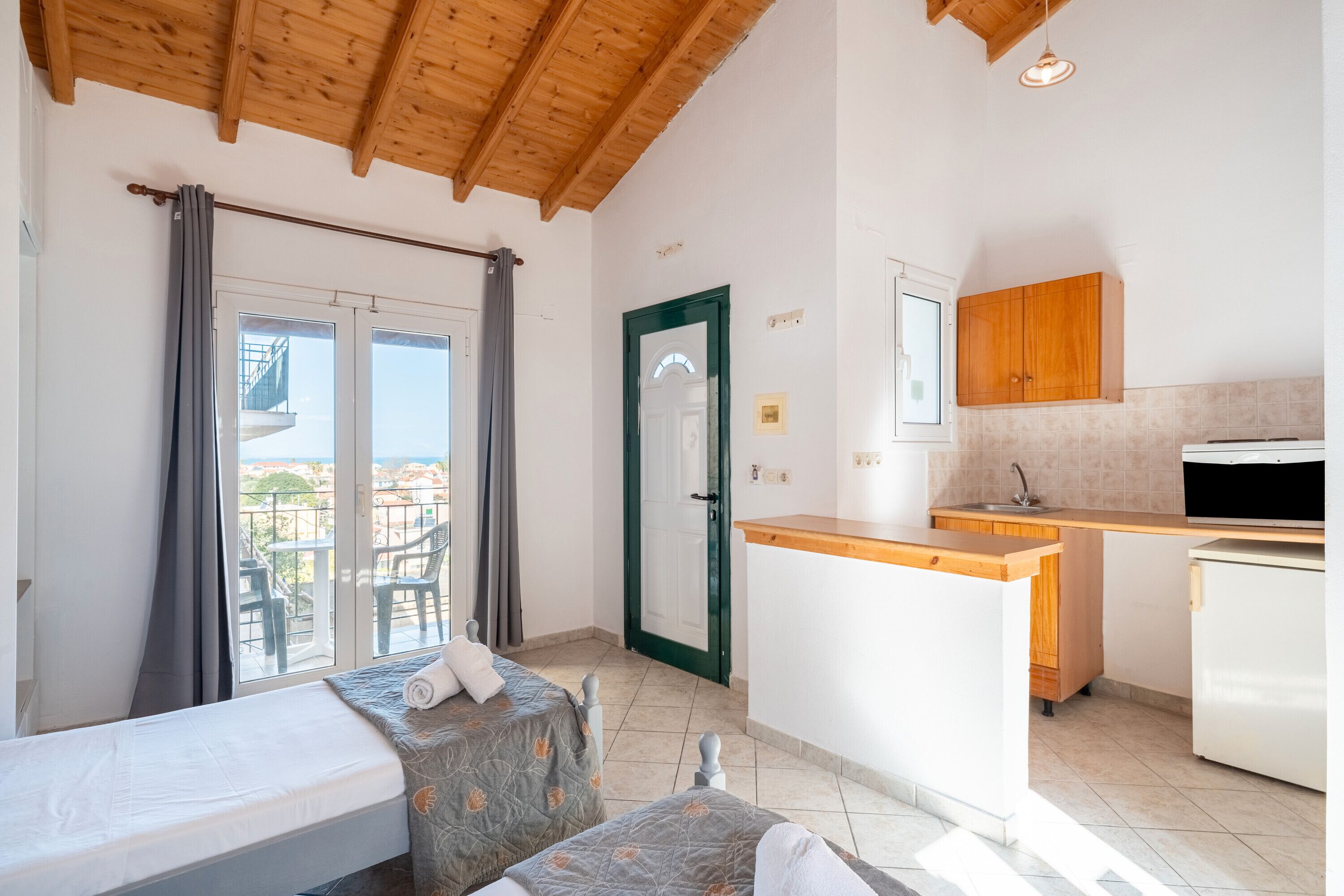 1 غرفة نوم وواي فاي مجانًا وملاءات أسرّة