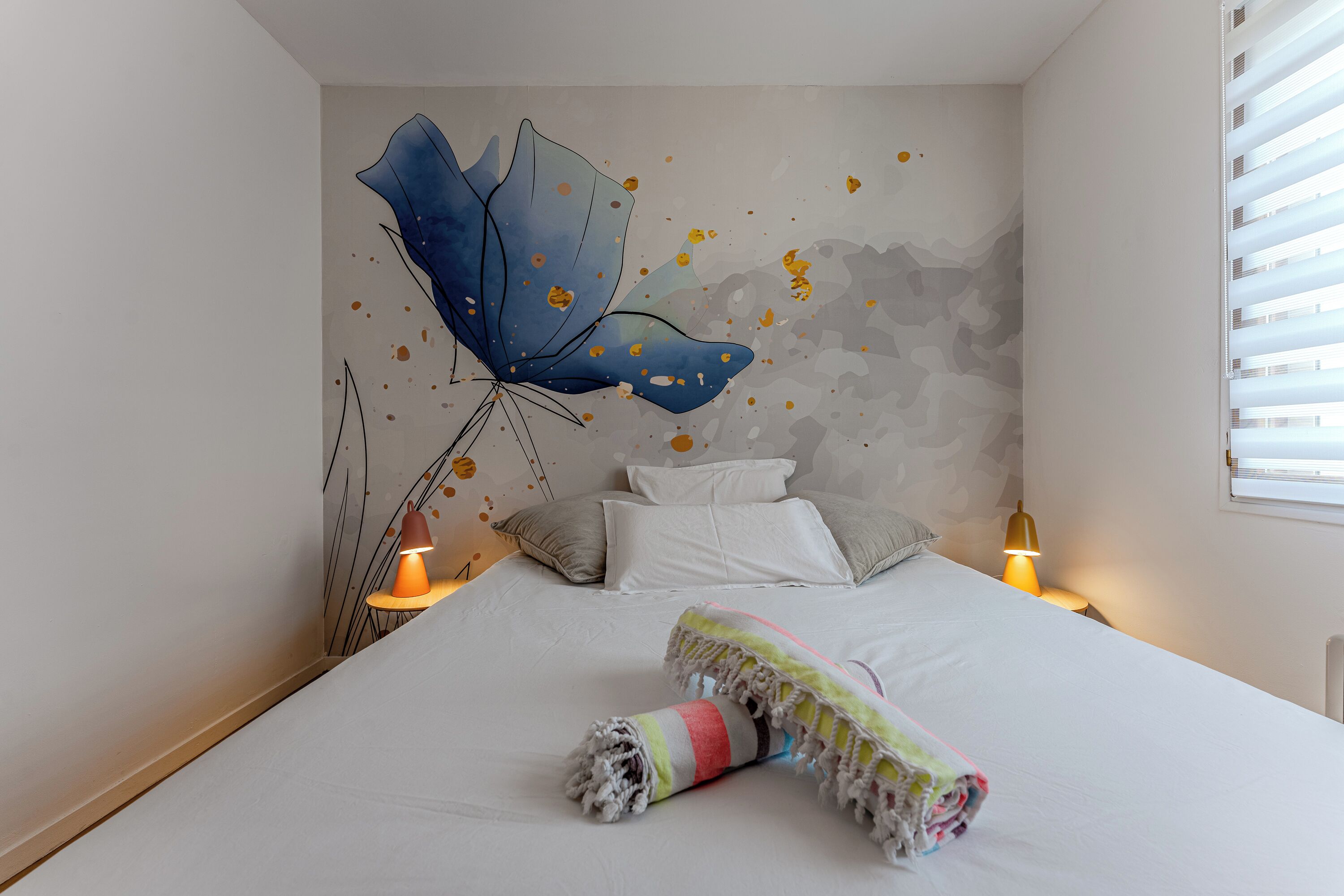 2 chambres, fer et planche à repasser, Wi-Fi gratuit, draps fournis