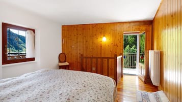 1 makuuhuone, vuodevaatteet