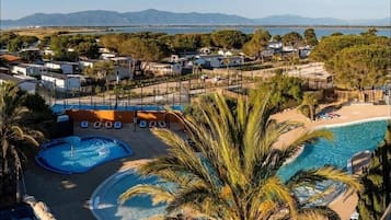 Indoor pool, a heated pool