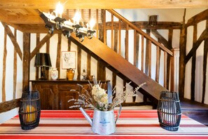 Interior - Holiday Home 'Petit Chantalaoude' with Private Terrace, Private Garden and Wi-Fi (Sabres)