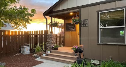 Pastoral home with mountain views for your recreational retreat.