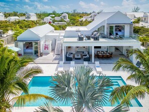 Et oppvarmet basseng