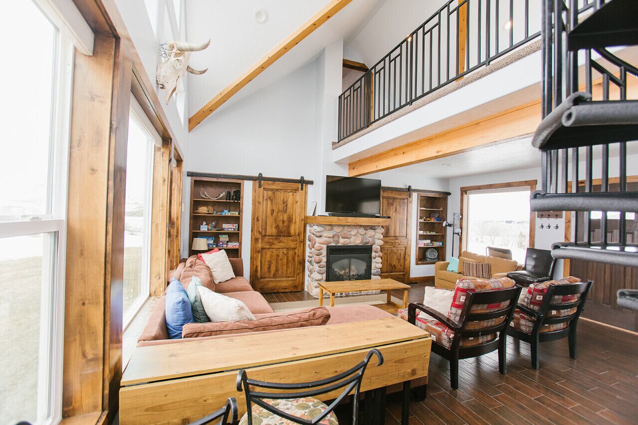TV, fireplace, DVD player