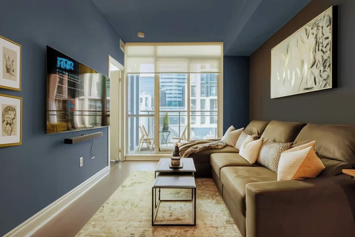 55-inch Smart TV with digital channels, Netflix, streaming services