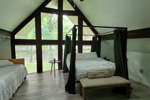 4 chambres, bureau, lit parapluie, Wi-Fi gratuit