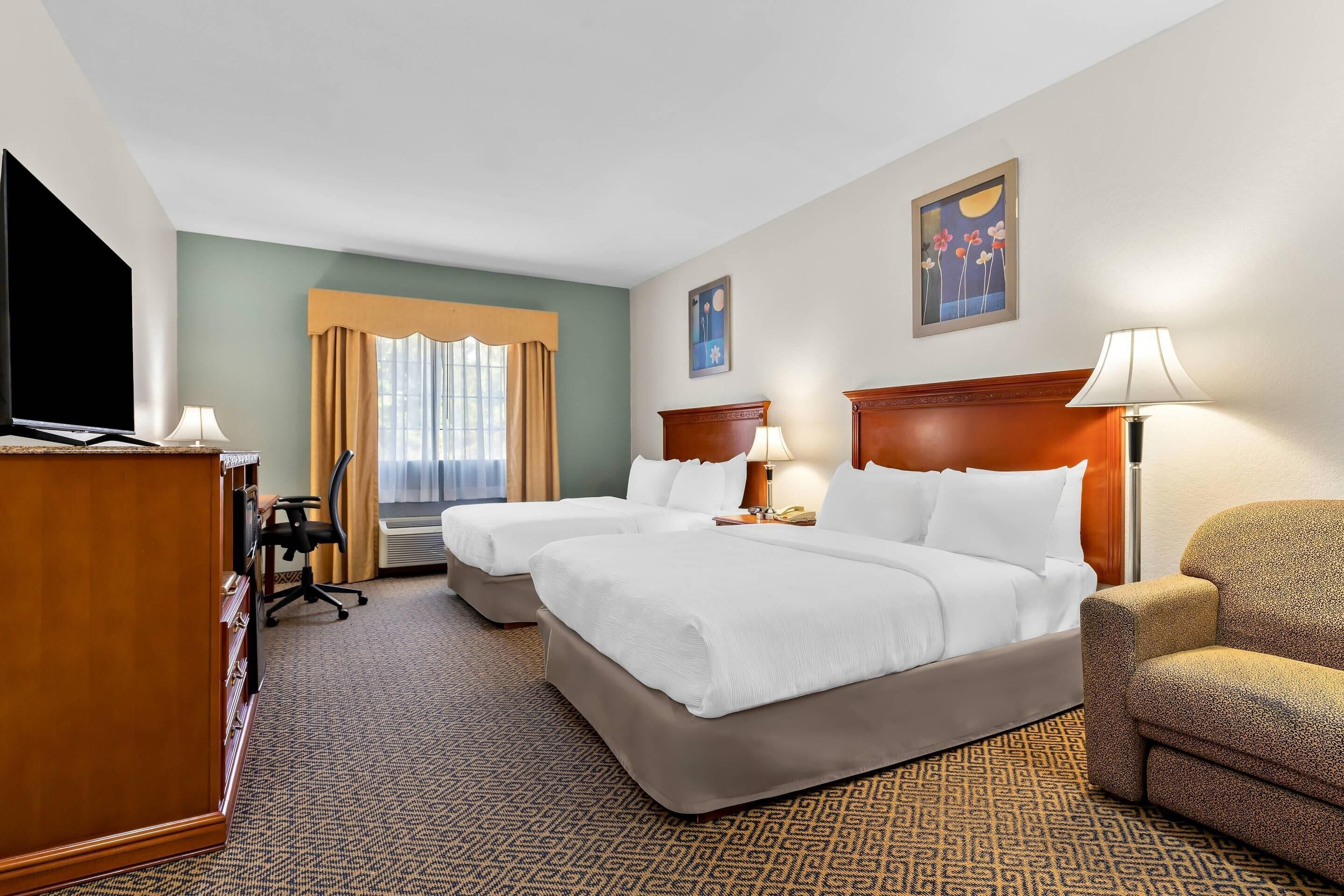 Ropa de cama de alta calidad y escritorio 