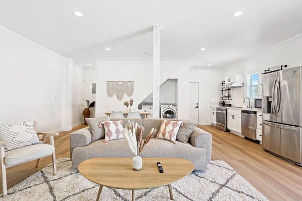 TV, fireplace, video games, stereo