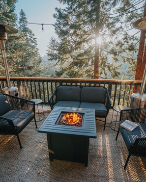 Honeymoon-Chalet, Bergblick | Terrasse/Patio