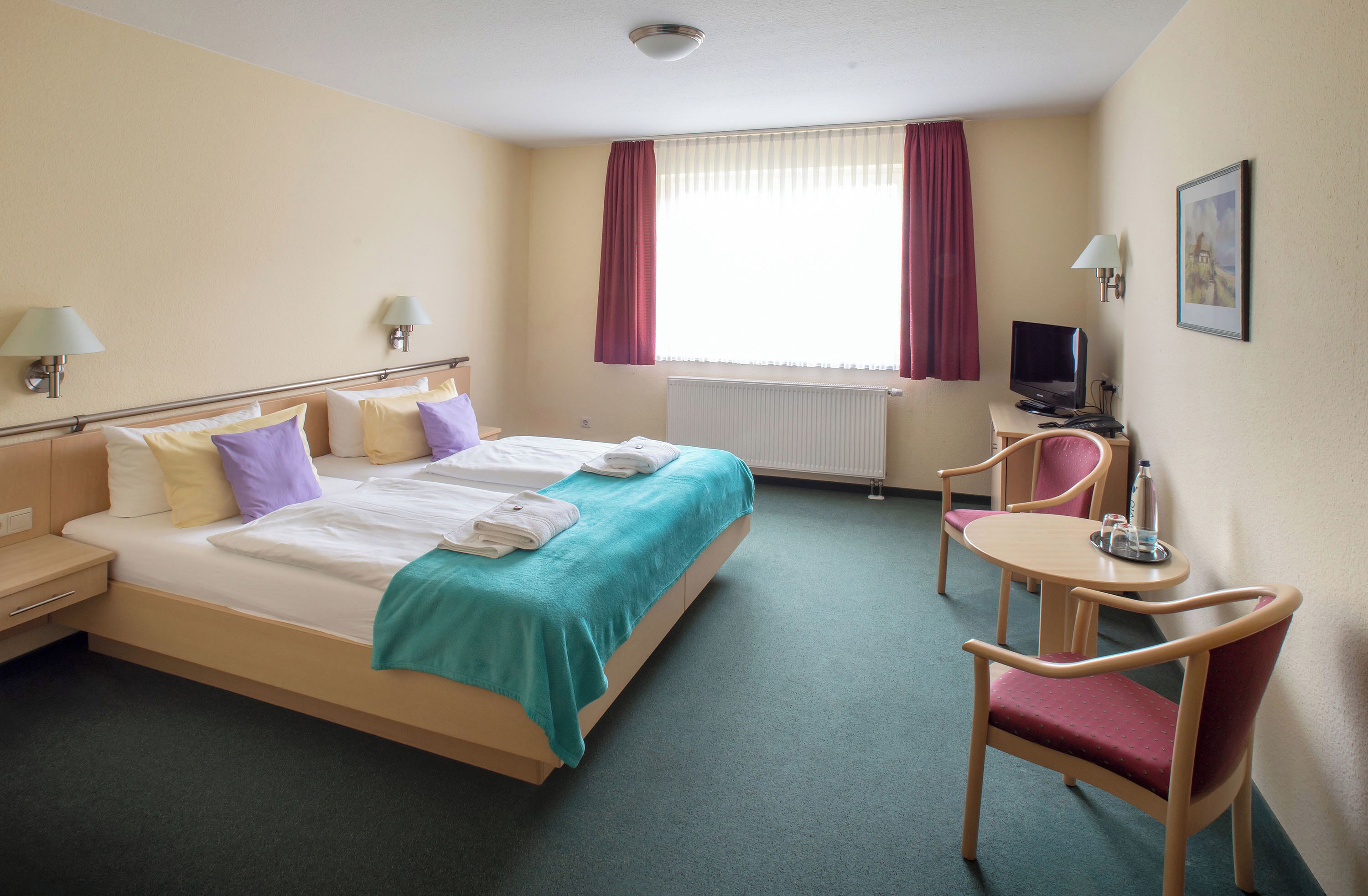 Wi-fi (inkludert) og sengetøy