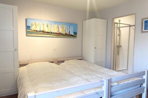 2 chambres, accès au Wi-Fi (inclus)