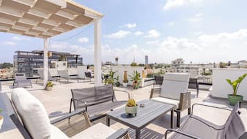 Terrasse sur le toit