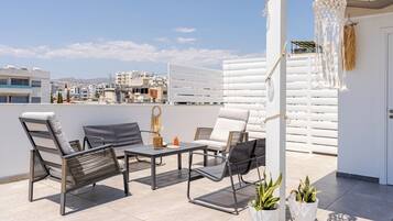 Terrasse sur le toit