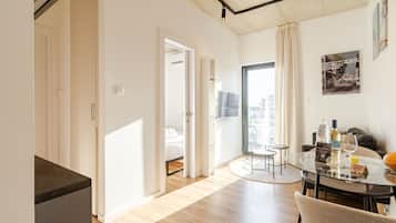 Premium Apartment | Living area | 42-inch Smart TV with digital channels