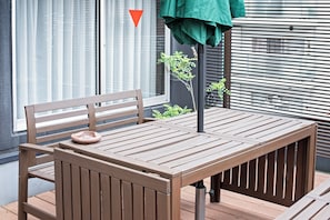 Habitació quàdruple urbana | Terrassa o pati