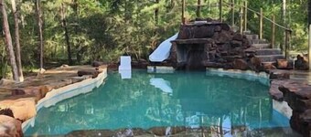 Waterfront Houston Hideout In a Magical Forest