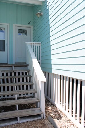 Exterior detail - Condo located at Bayfront (Rockport)