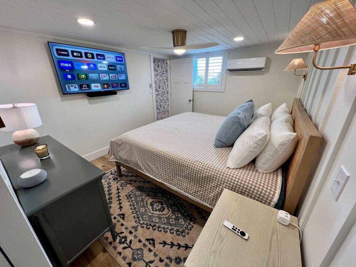 1 Schlafzimmer, Bügeleisen/Bügelbrett, kostenloses WLAN, Bettwäsche