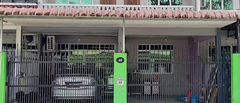 Fassade der Unterkunft