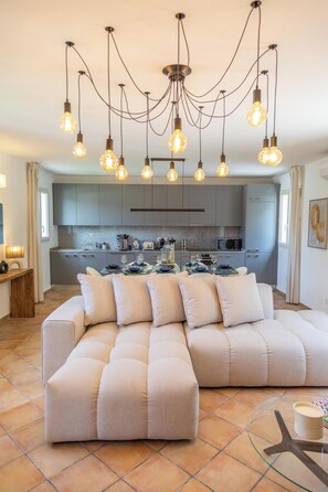 Living area - Villa « Gabriel » (Calvi)