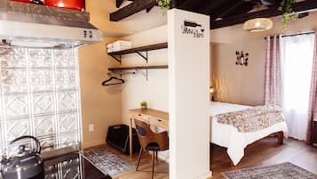 1 多间卧室、熨斗/熨衣板、免费 WiFi、床单