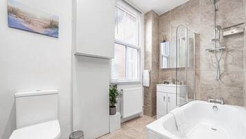 Shower, hair dryer