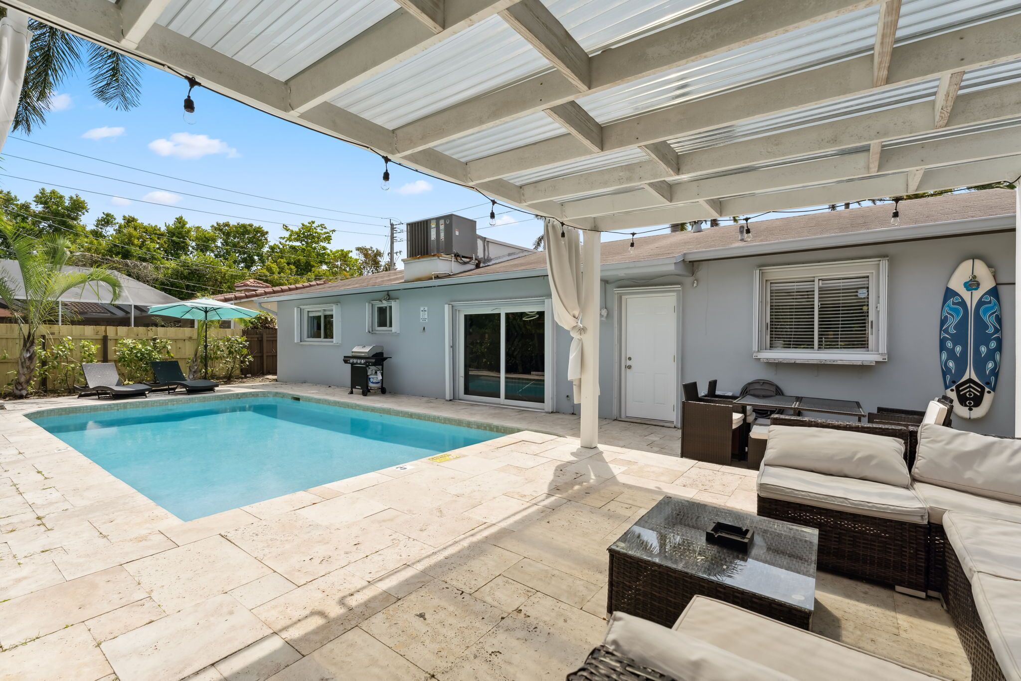 Private pool oasis minutes from Hollywood Beach, FL